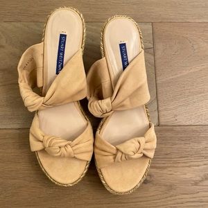 Stuart Weitzman Wedge Sandal- size 8